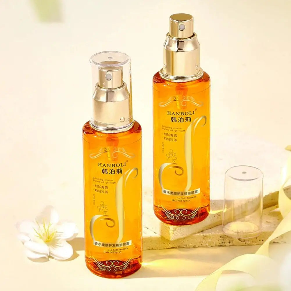 Huile Capillaire en Spray – Soin Nourrissant & Anti-Frisottis 100ml