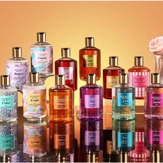 Gel Douche Femme 300ml – Pétale de Velours & Baiser d'Eau | Parfum Longue Durée