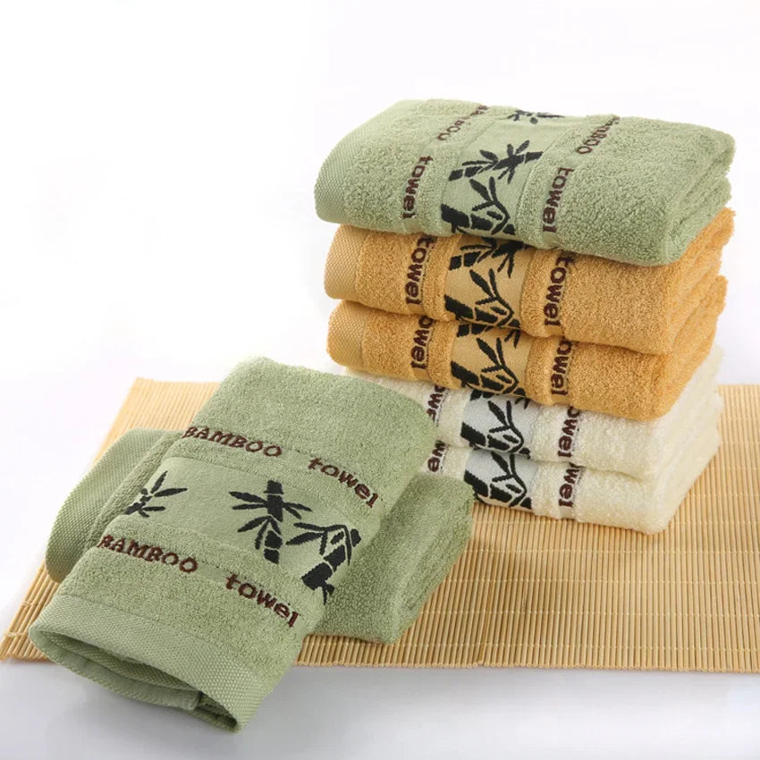 Bamboo Fiber Bath Towels – Luxury Absorbent & Quick-Dry Set