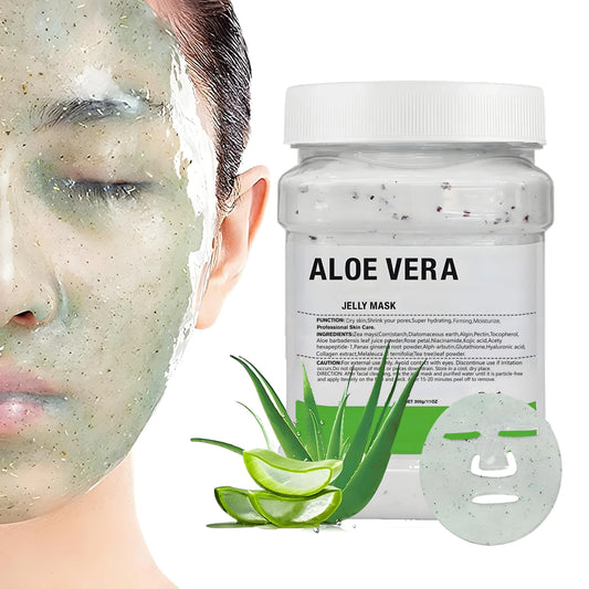 Masque Gel Aloe Vera Visage 311g – Hydratation Profonde & Soin Intensif