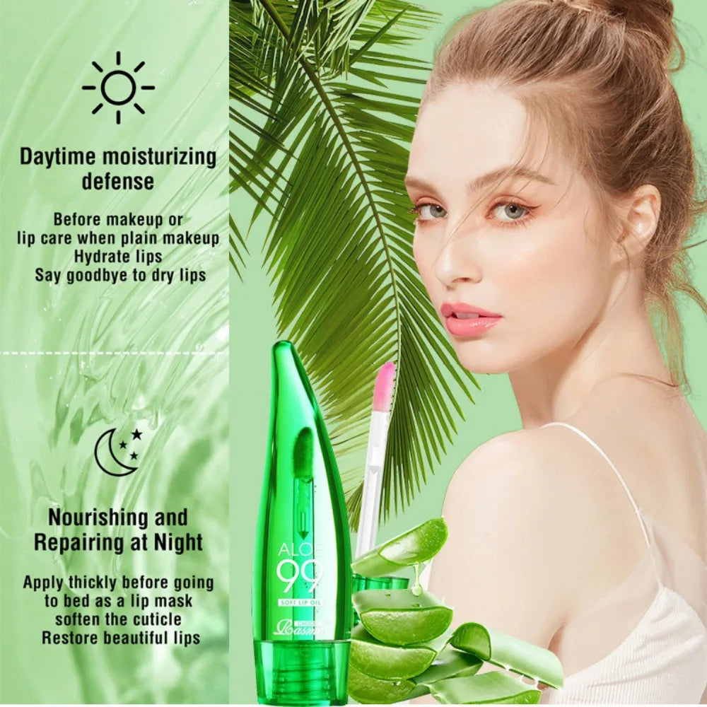 Baume à Lèvres Aloe Vera 99% – Hydratation Longue Durée | 5.8ml