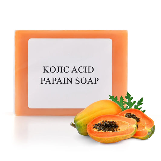 Savon Artisanal Kojic & Papaïne — Éclat & Hydratation