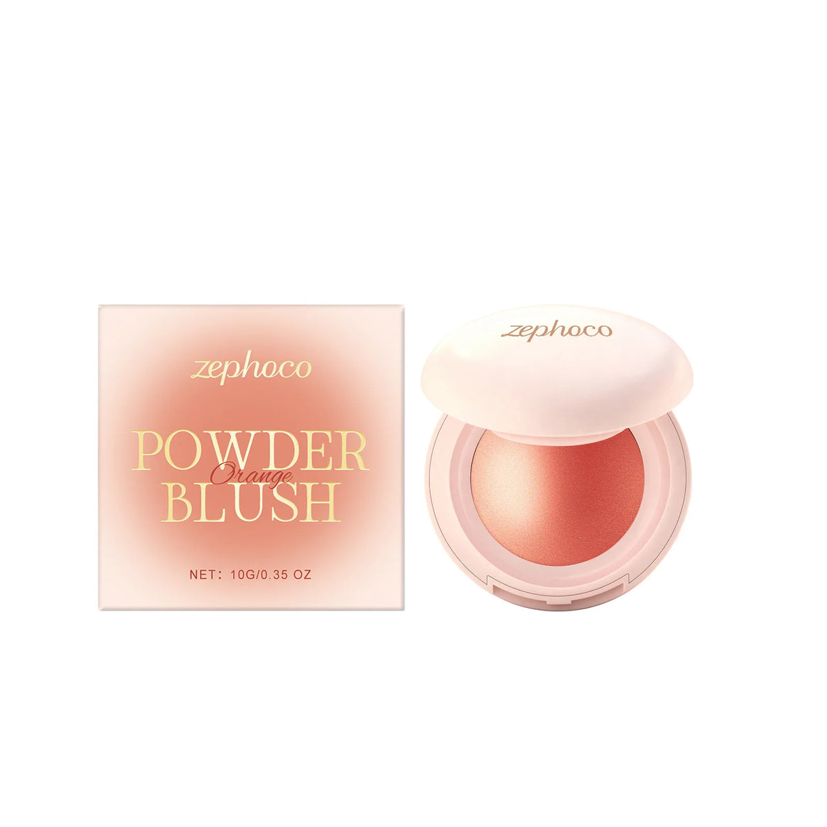 Blush Hydratant Multi-Teintes Zephoco | Fini Lumineux & Soyeux