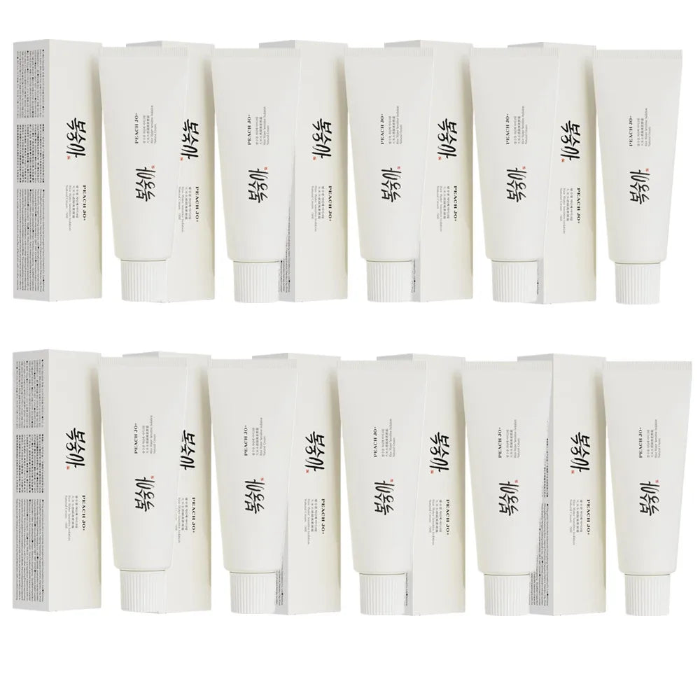 Crème Primer Extrait de Riz SPF50+ 50g – Hydratante, Éclat & Couvrance Légère Style Coréen