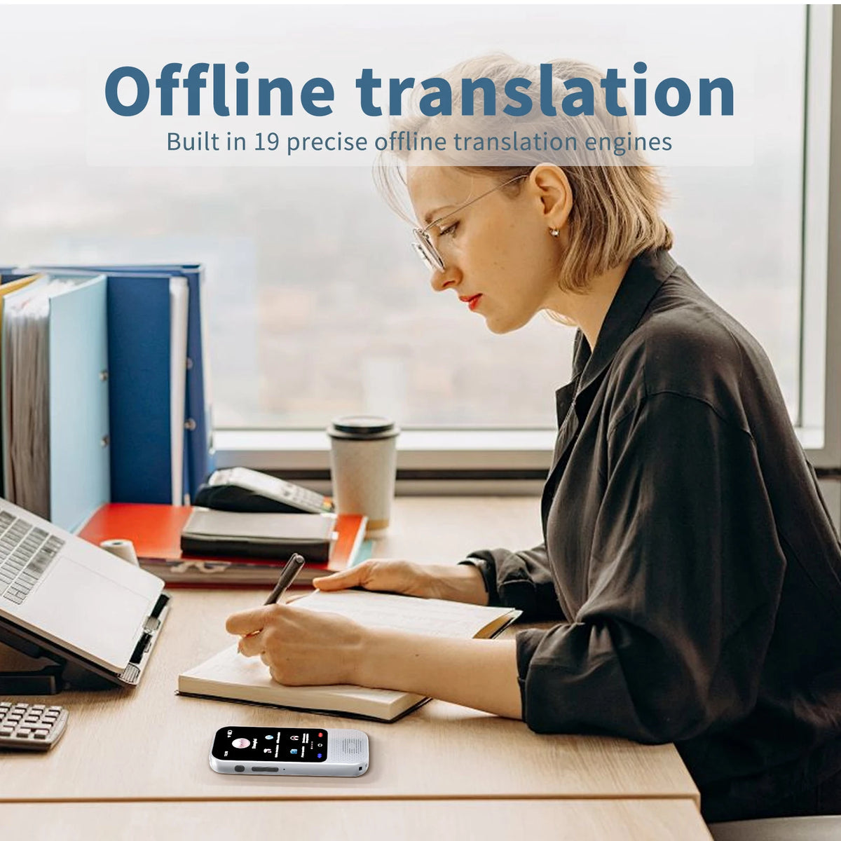 Traducteur Vocal IA MOIDYOU S80 Pro – 138 Langues, ChatGPT, Écran Tactile | Voyage & Business