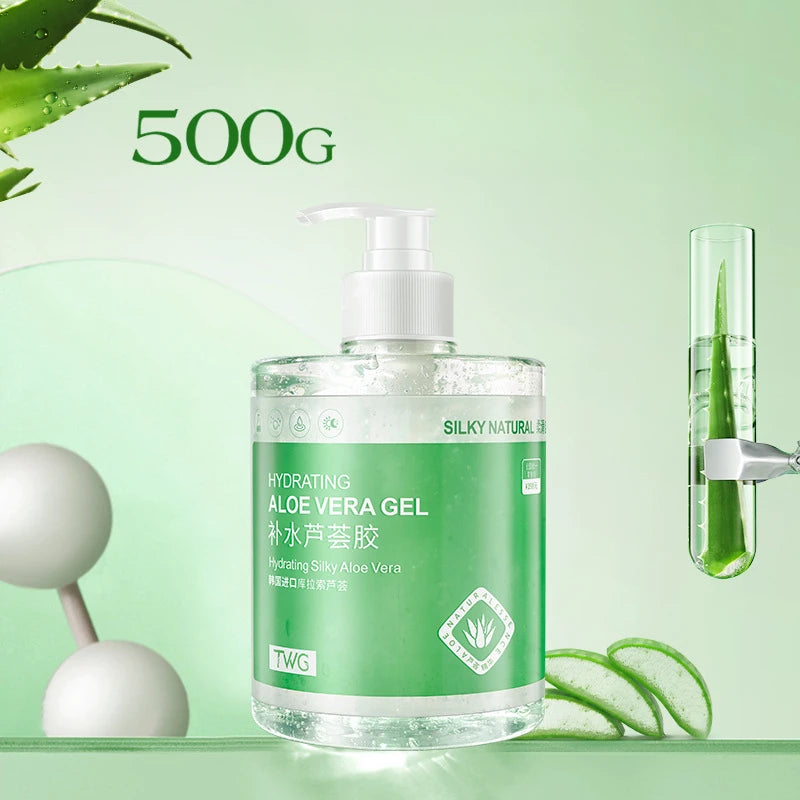 Gel Aloe Vera Hydratant 500g – Soin Visage & Corps