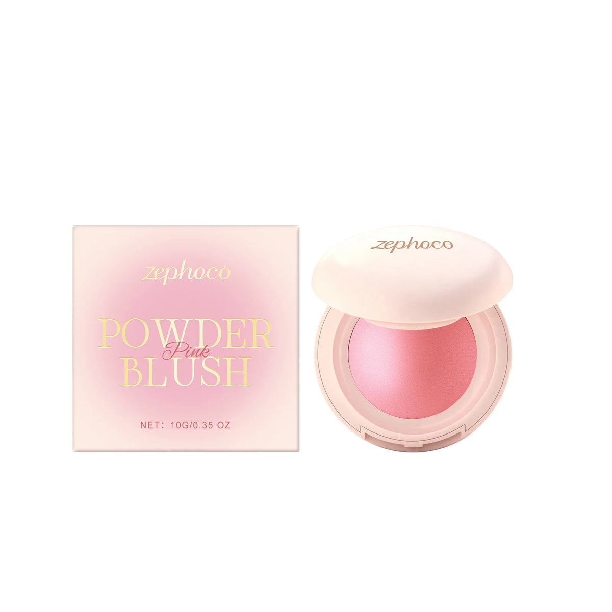 Blush Hydratant Multi-Teintes Zephoco | Fini Lumineux & Soyeux