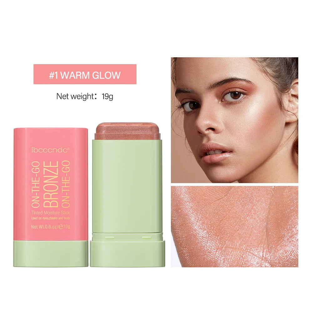 Blush Stick Crème Multi-Usage 19g — Joues, Lèvres & Yeux | Waterproof Longue Durée