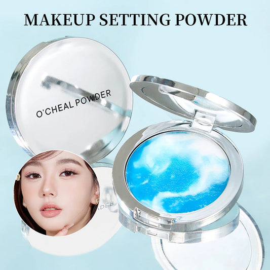 Poudre Fixante Compacte Mat – Anti-Fondu, Correctrice & Brightening pour Retouches