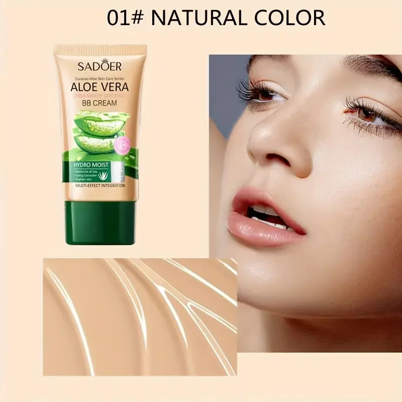 BB Cream Aloe Vera – Hydrating & Covering Foundation with Collagen
