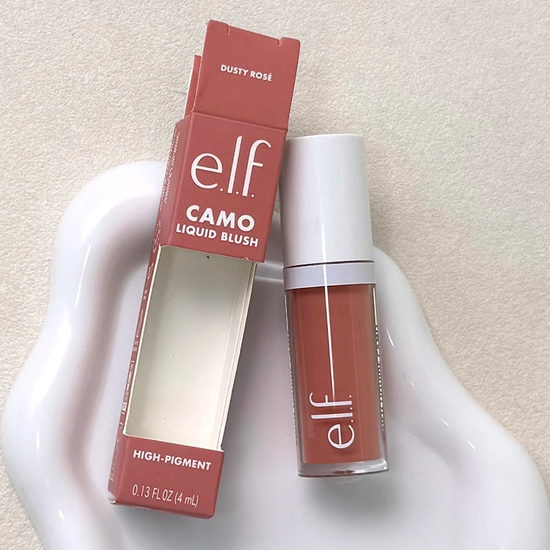Elf Makeup Base Gel Primer 24ml Lasting Moisturizing Hydrating Lightweight Makeup CHEEKY LYCHEE Liquid Blusher Facial Cosmetics