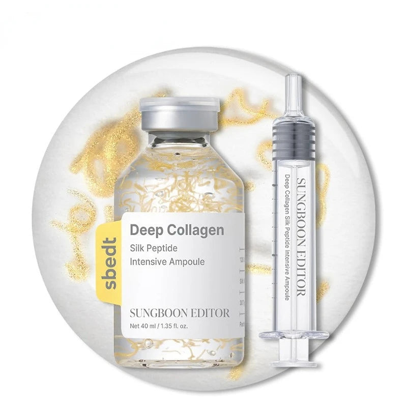 Korean Facial Care Set – Collagen Ampoule, Booster Serum & Retinol Capsule