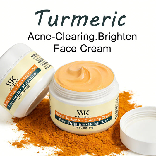Crème Visage WK JALY au Curcuma – Anti‑Acné, Anti‑Taches & Éclat du Teint