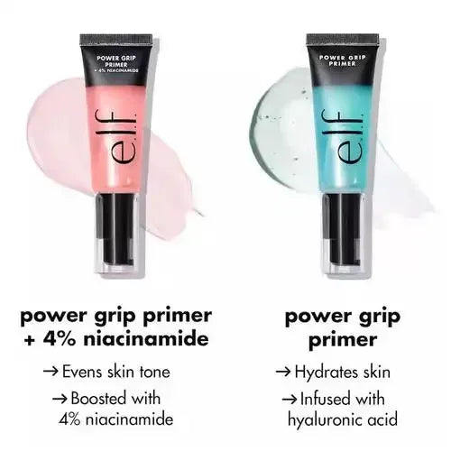 Primer & Fond de Teint Liquide e.l.f. – Couvrance & Tenue Longue Durée