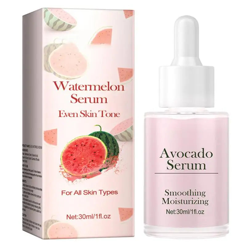 Sérum Visage Avocat & Pastèque – Essence Raffermissante Anti-Âge