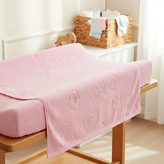 Embossed Bath Towel 70x120cm Quick Drying Highly Absorbent Machine Washable Towel for Gym Travel Bathroom Daily Use