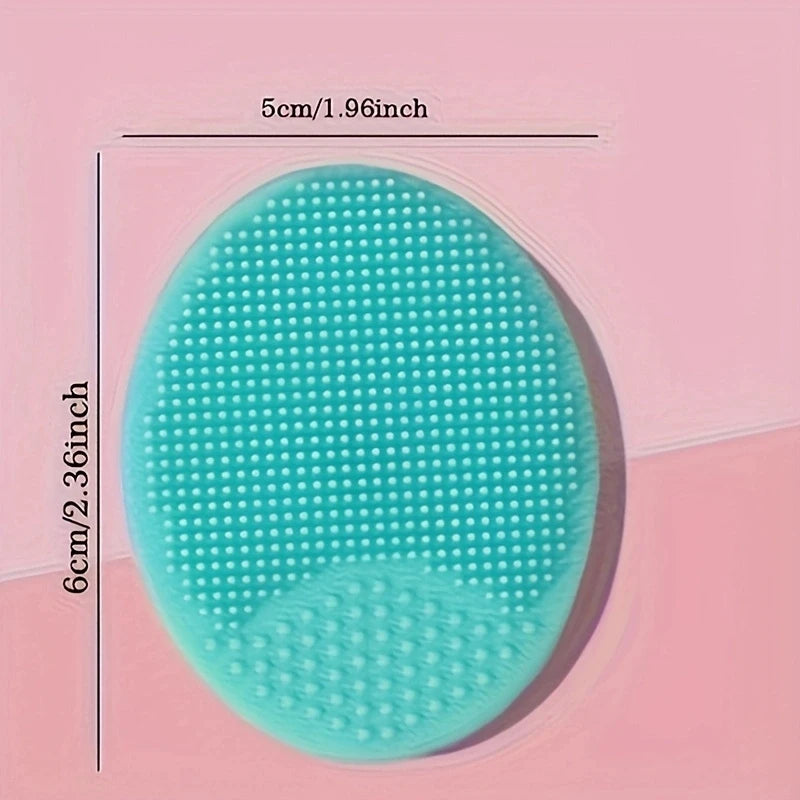 Brosse Nettoyante Visage Double Face en Silicone – Anti-Points Noirs & Peaux Sensibles