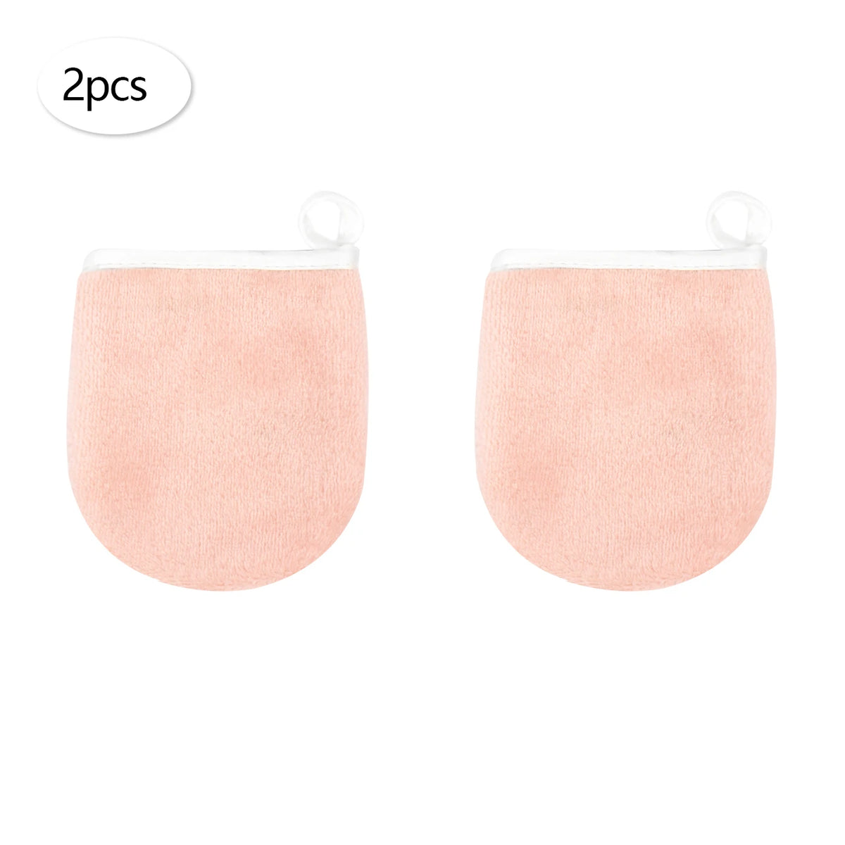 Gants & Carrés Démaquillants Réutilisables – Lot de 2, 4 ou 6 – Tous Types de Peau
