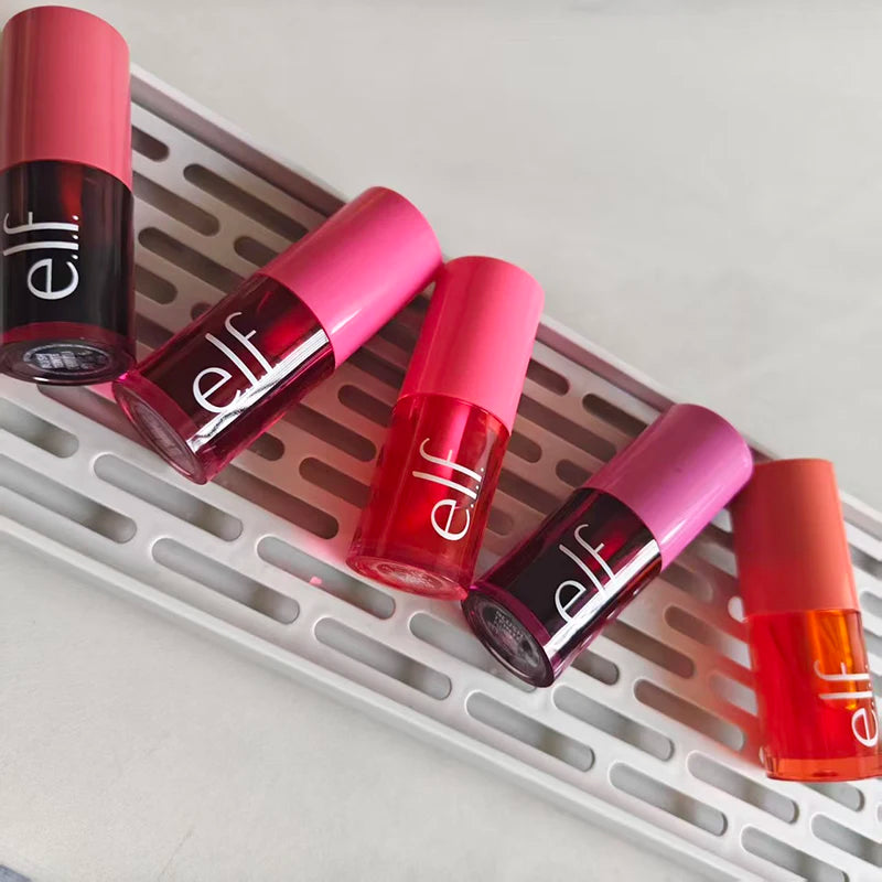 Hot ELF Skincare Products Pre Makeup Gel Gel Green Primer 75ml Natural Non Greasy Lip and Cheek Dual-use Liquid Powder Blusher