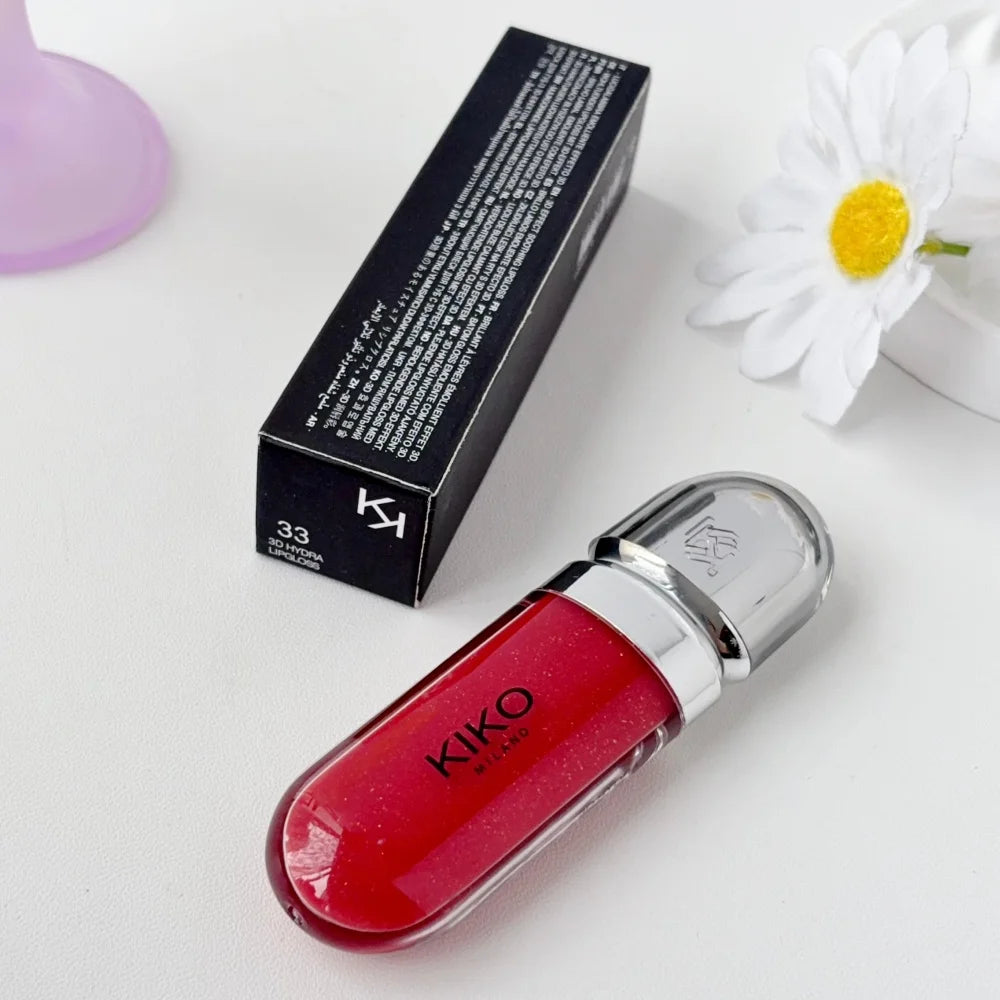KIKO Milano 3D Hydra Lip Gloss – Brillance Miroir, Waterproof & Longue Tenue