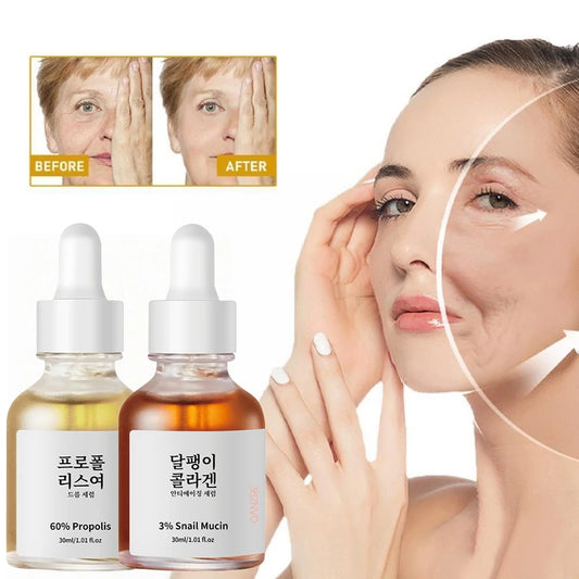 Sérum Visage Collagène Coréen – Anti-Rides, Raffermissant & Lissant