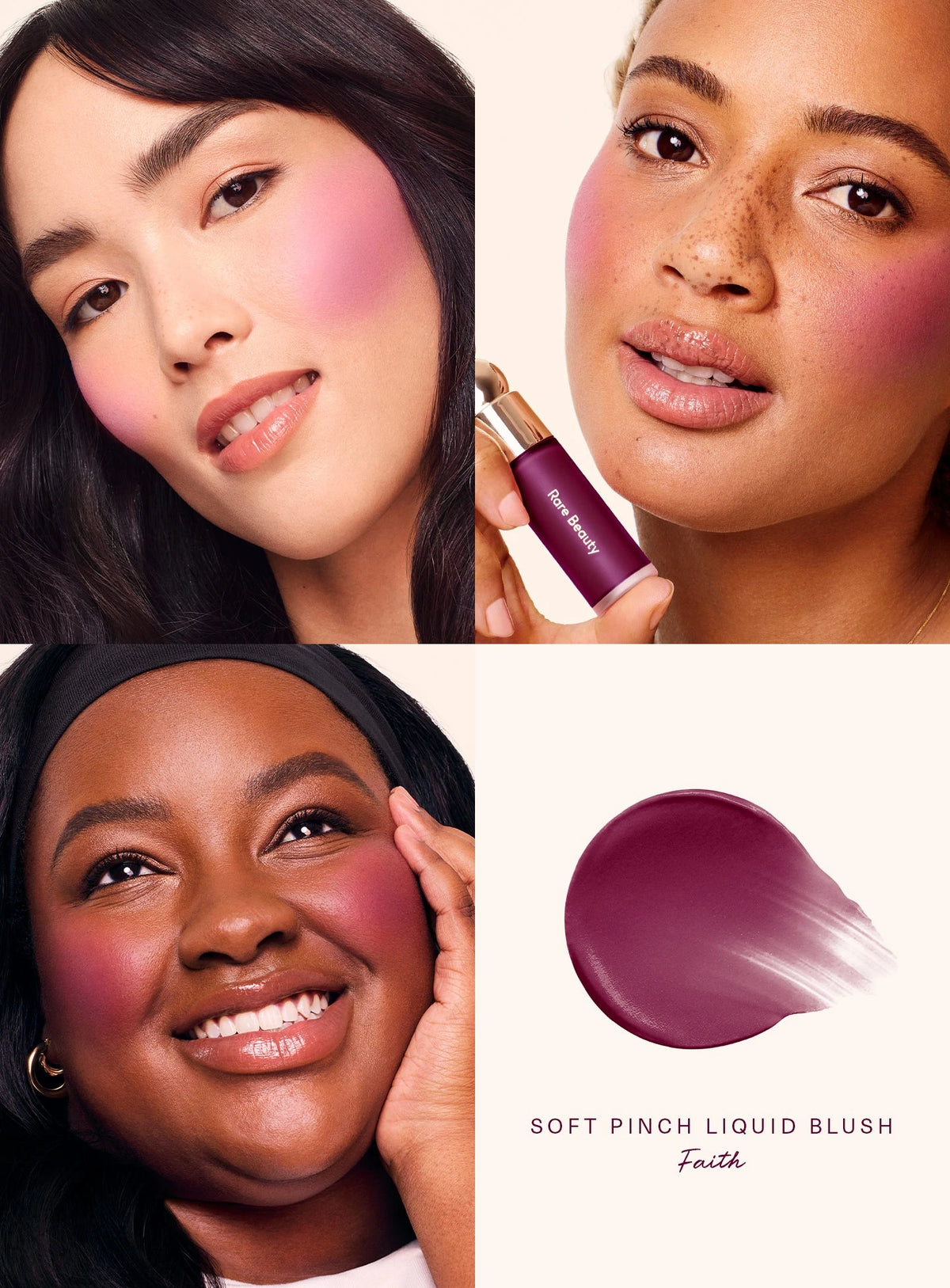 Rare Beauty Soft Pinch Liquid Blush – Waterproof & Longue Tenue, Toutes Carnations