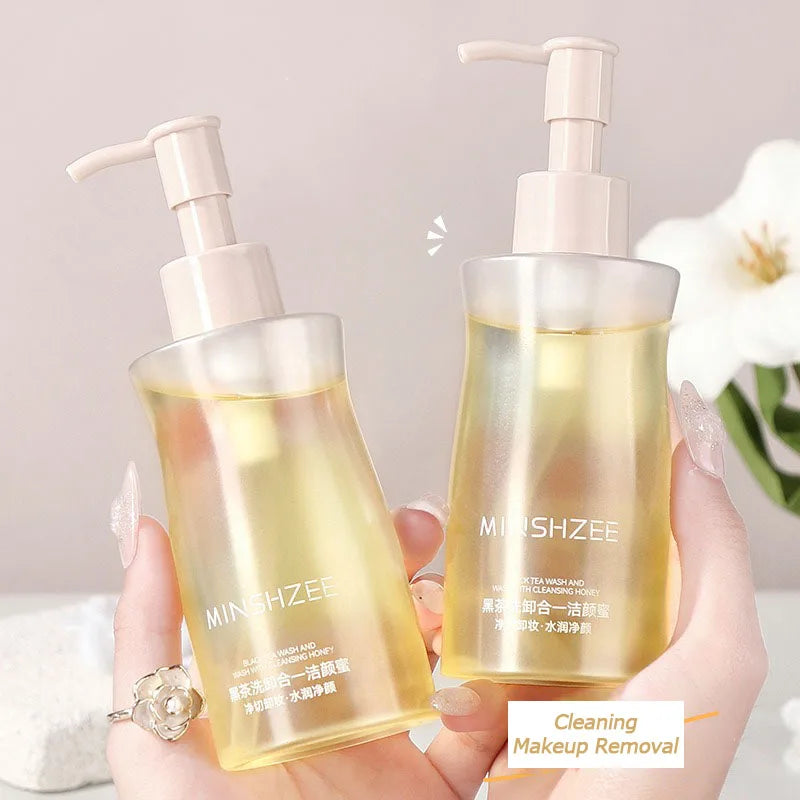Facial Cleanser Cleaning Oil Gentle Facial Makeup Remover Non Irritating Face Cleansing Water Oil-Control Cleansing Nose Pores