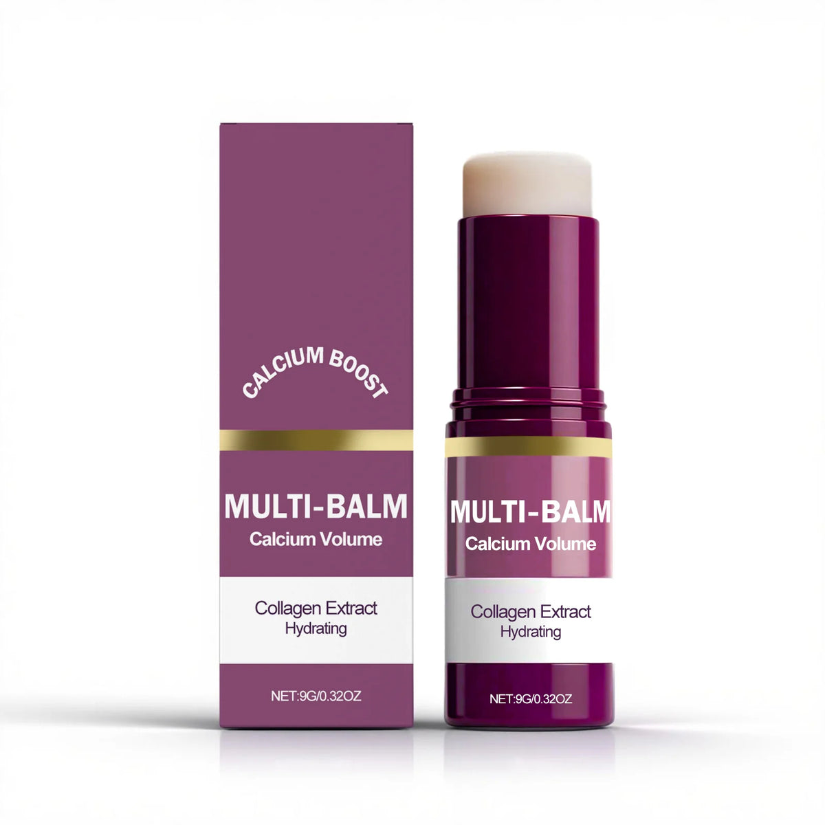 Calcium Anti-Aging Skincare Set – Serum, Cream, Eye Patches & Collagen Balm