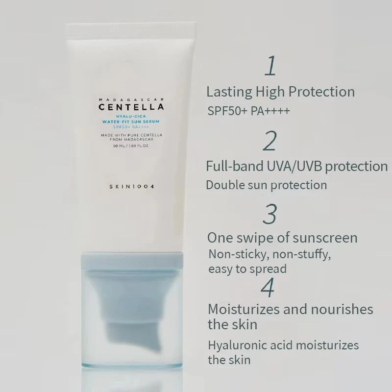 SKIN1004 Centella Hyalu-Cica Set – Moisturizing Cream 75ml & Sunscreen SPF50+ PA++++