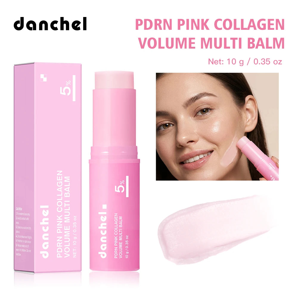 Stick Crème Hydratante au Collagène | Soin Visage Repulpant & Éclat Coréen