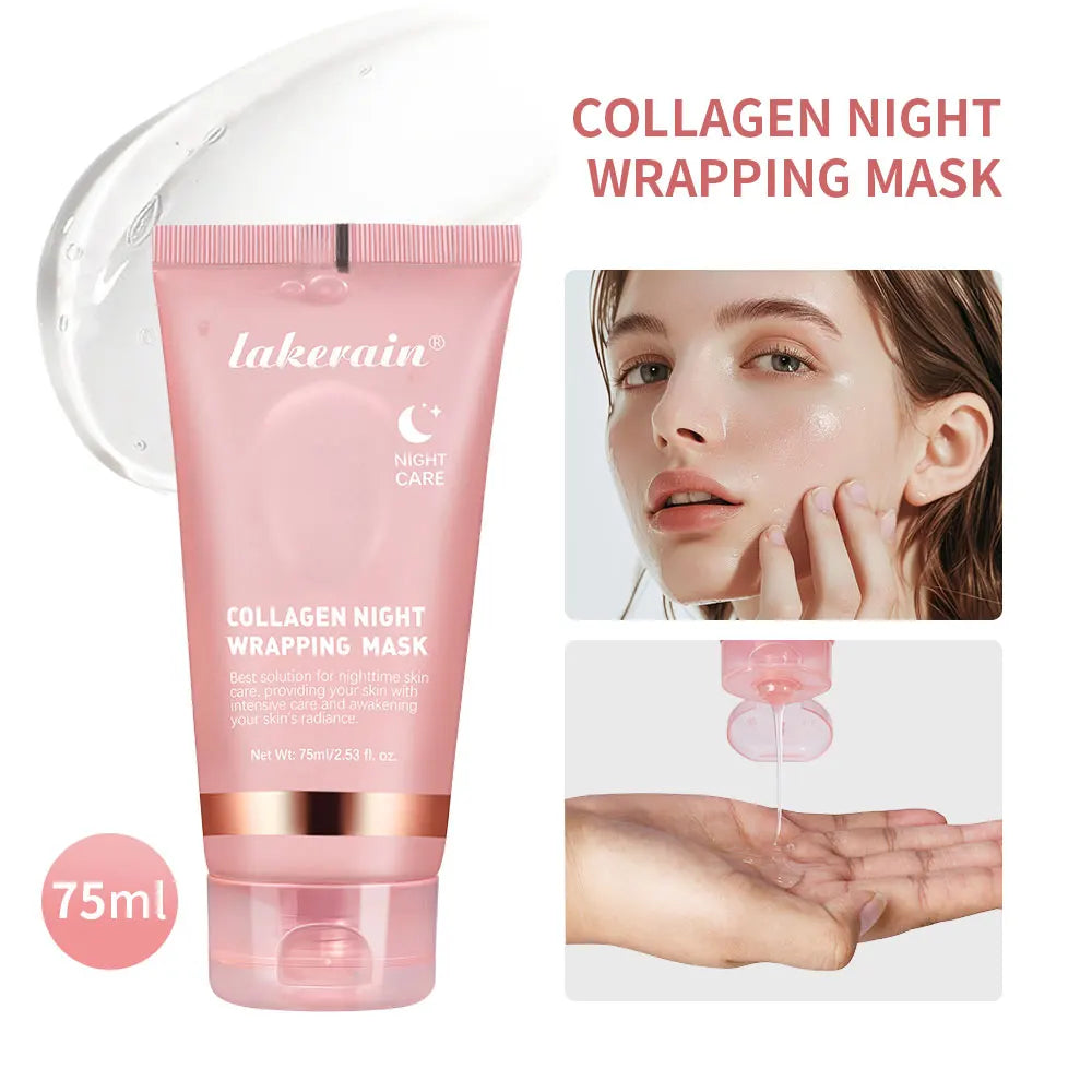 Masque Peel-Off Coréen au Collagène – Soin Anti-Rides & Lifting Nuit