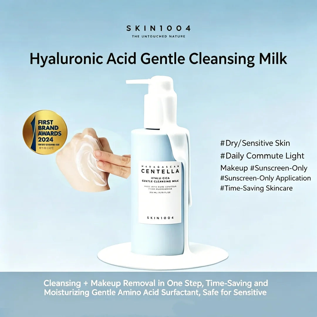 Lait Nettoyant Démaquillant SKIN1004 Centella Hyalu-Cica – Peaux Sensibles & Hydratation | 200ml
