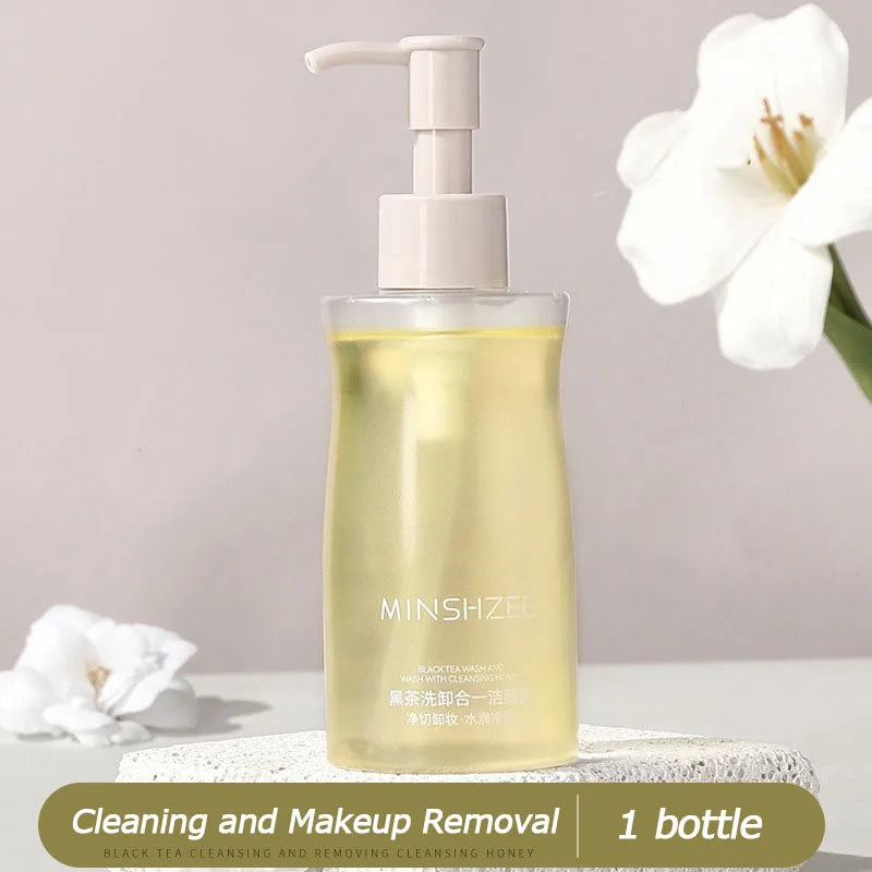 Facial Cleanser Cleaning Oil Gentle Facial Makeup Remover Non Irritating Face Cleansing Water Oil-Control Cleansing Nose Pores
