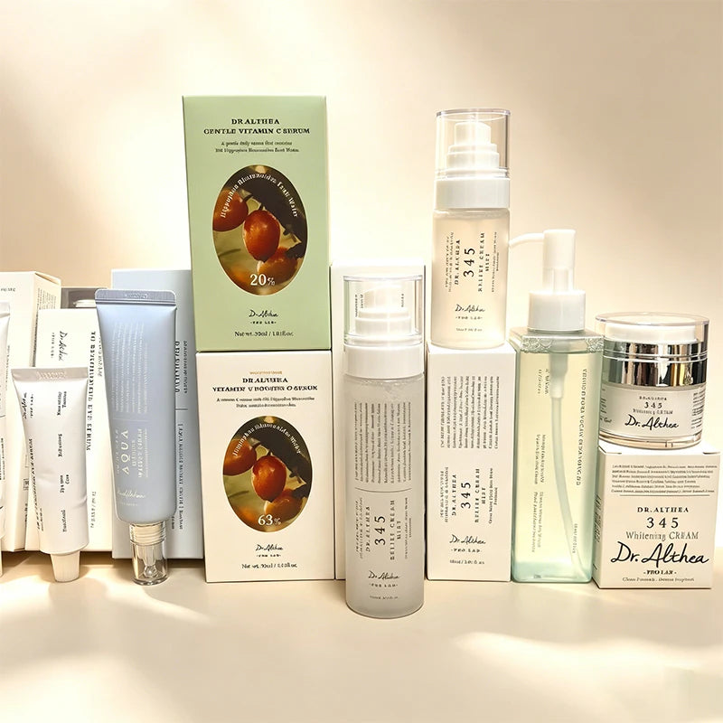 Dr. Althea Coffret Soin Coréen – Crème, Essence & Spray Hydratant Antioxydant