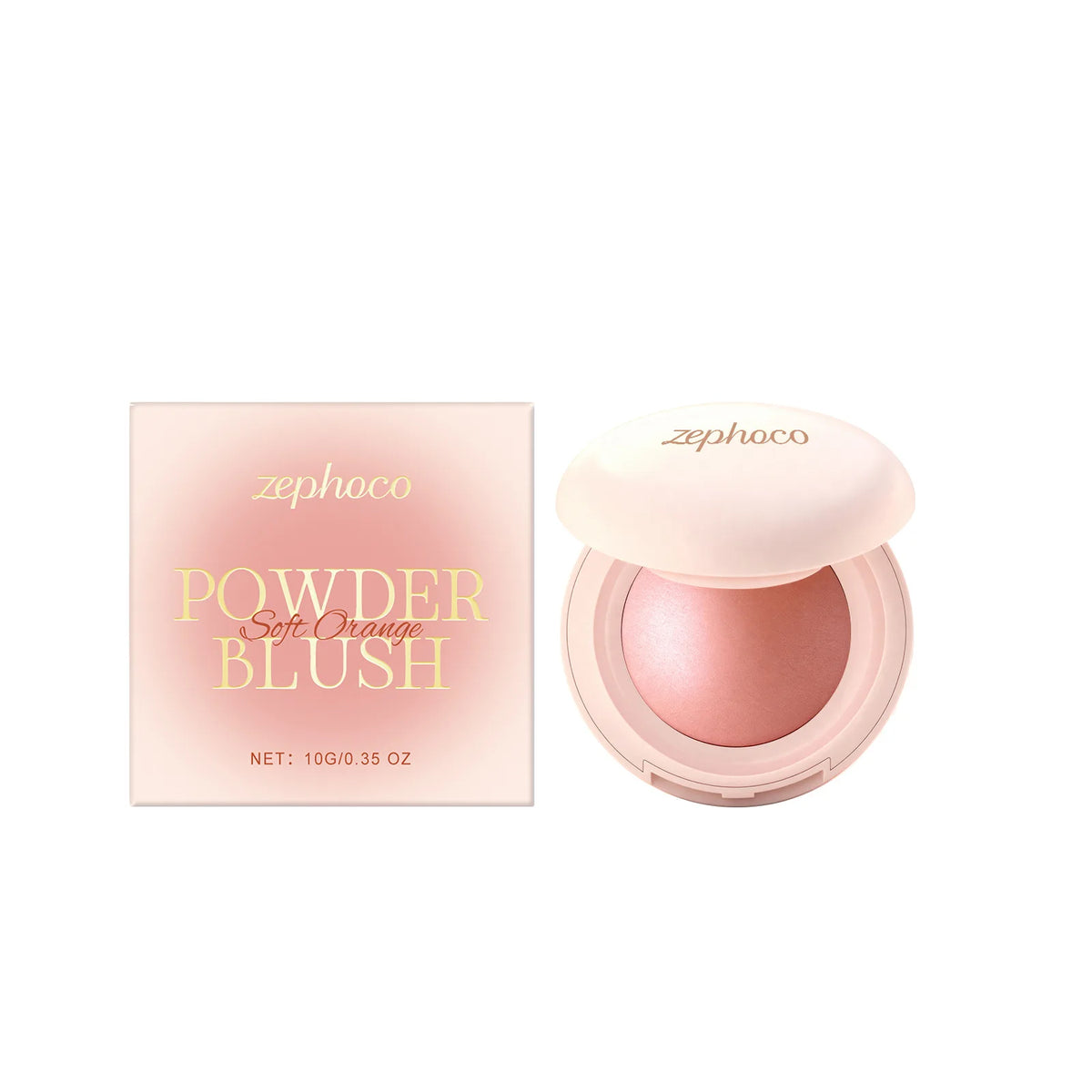 Blush Hydratant Multi-Teintes Zephoco | Fini Lumineux & Soyeux