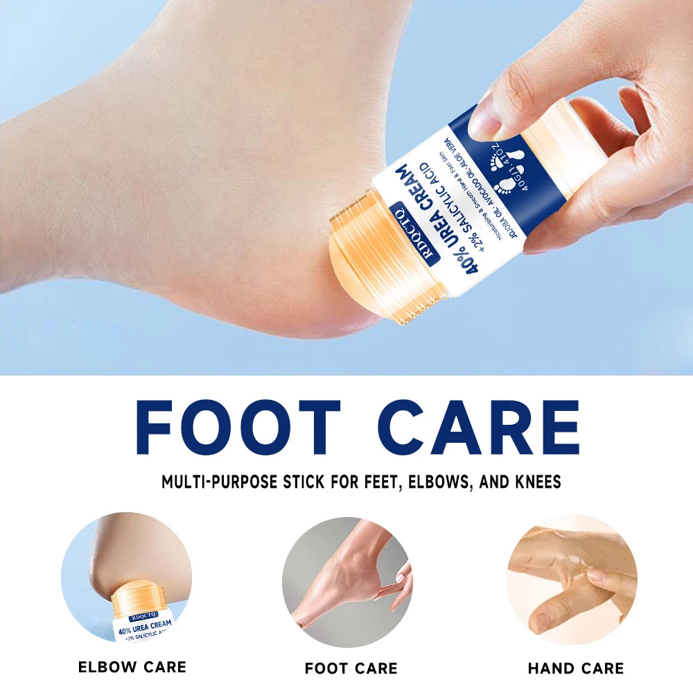 40% Urea 2% Salicylic Acid Foot Cream - Intensive Moisturizing Cracked Heels Dry Skin Callus Remover Softening Repair Hand Cream