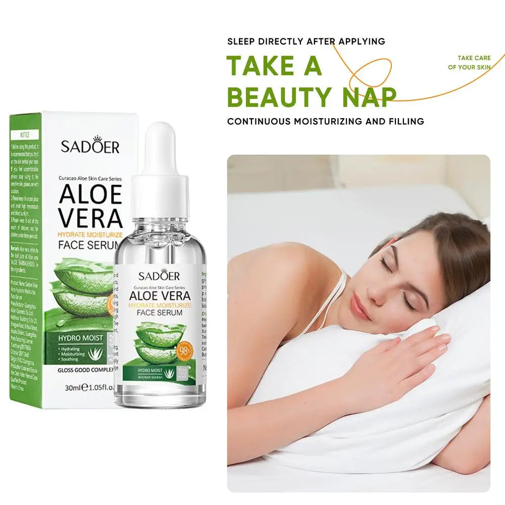 Hydrating Essence with Aloe Vera – Radiance & Softness Facial Serum 30ml