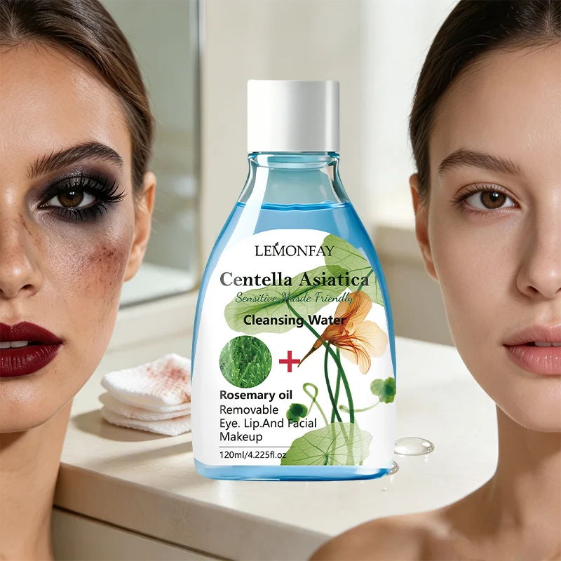 Eau Micellaire Centella & Romarin – Démaquillant Doux Visage, Yeux & Lèvres | 120ml