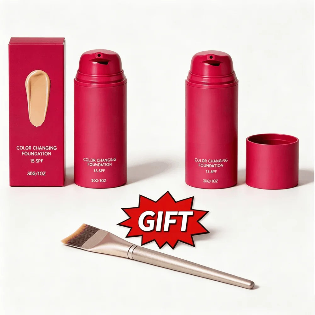 Fond de Teint Correcteur Thermo-Adaptatif 30g – Teint Naturel Éclatant & Longue Tenue