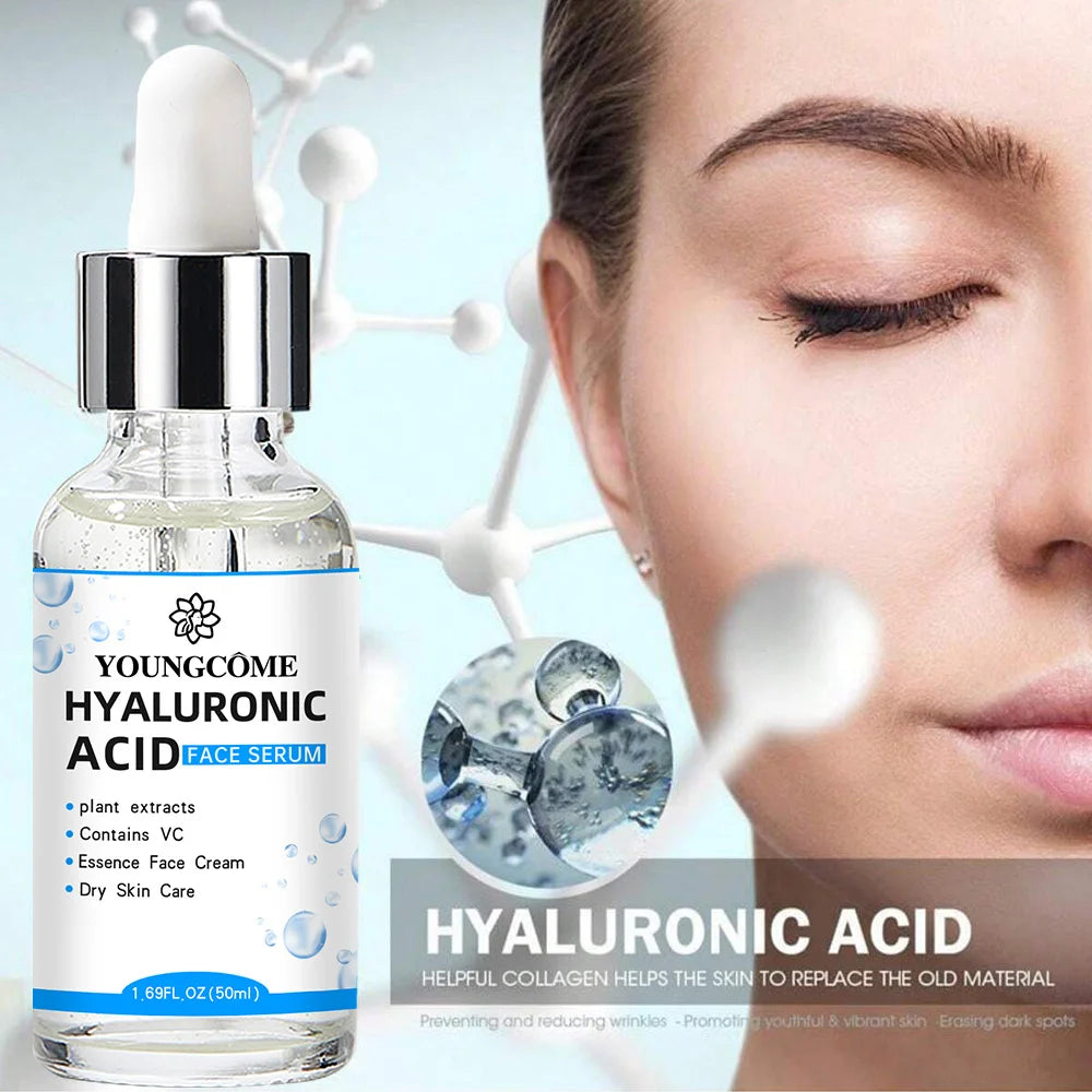 Essence Visage à l'Acide Hyaluronique – Hydratation Profonde & Soin Coréen