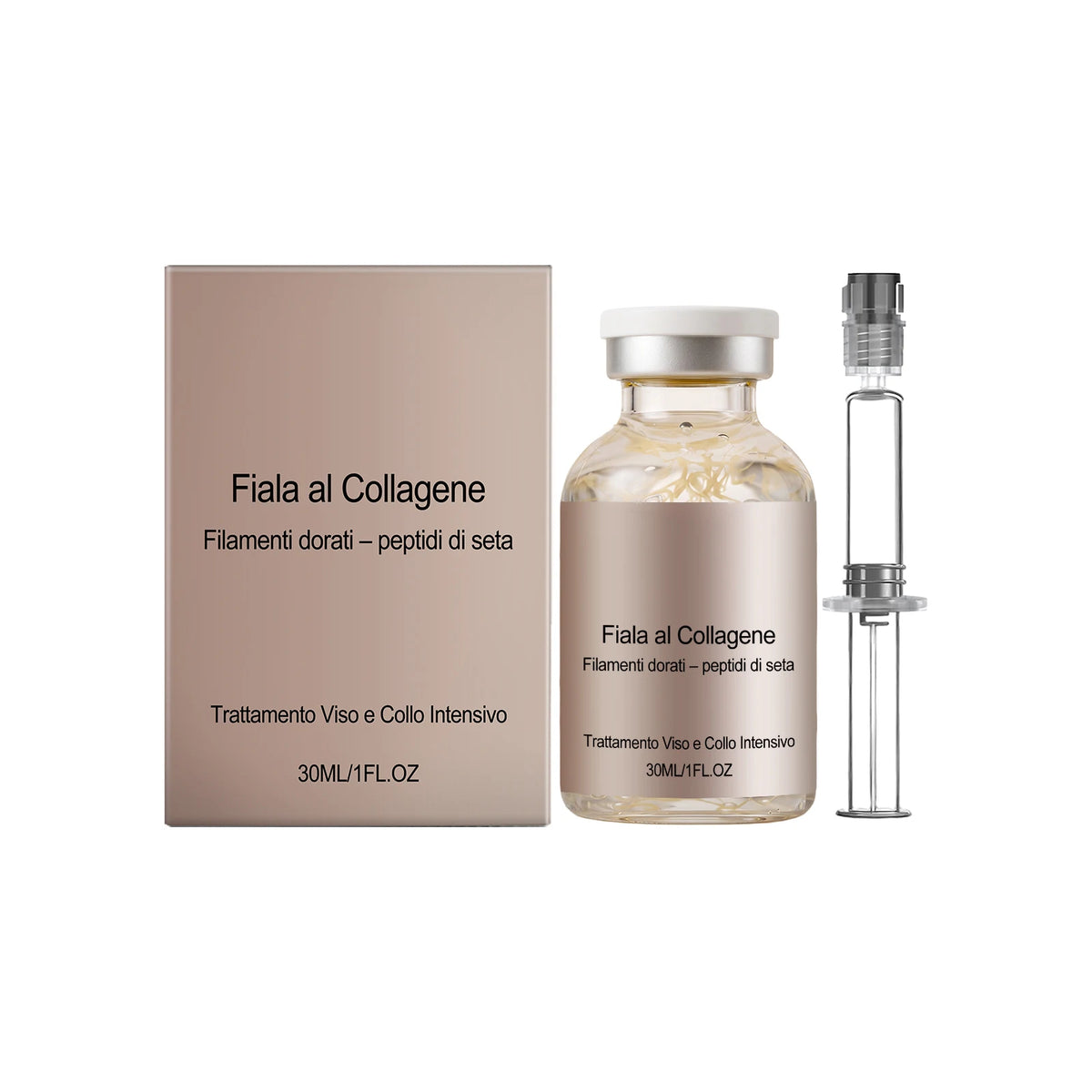 Coffret Sérum Hydratant & Stick Collagène Soie – Anti-Rides, Raffermissant, Hydratation Profonde