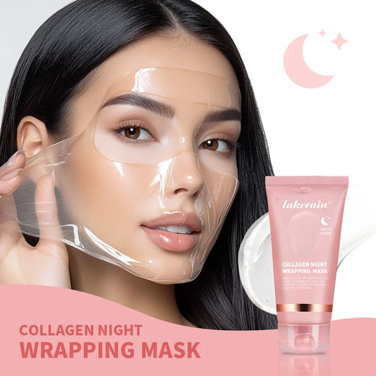 Masque Peel-Off Coréen au Collagène – Soin Anti-Rides & Lifting Nuit