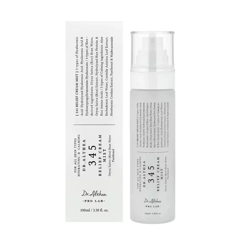 Dr. Althea Coffret Soin Coréen – Crème, Essence & Spray Hydratant Antioxydant