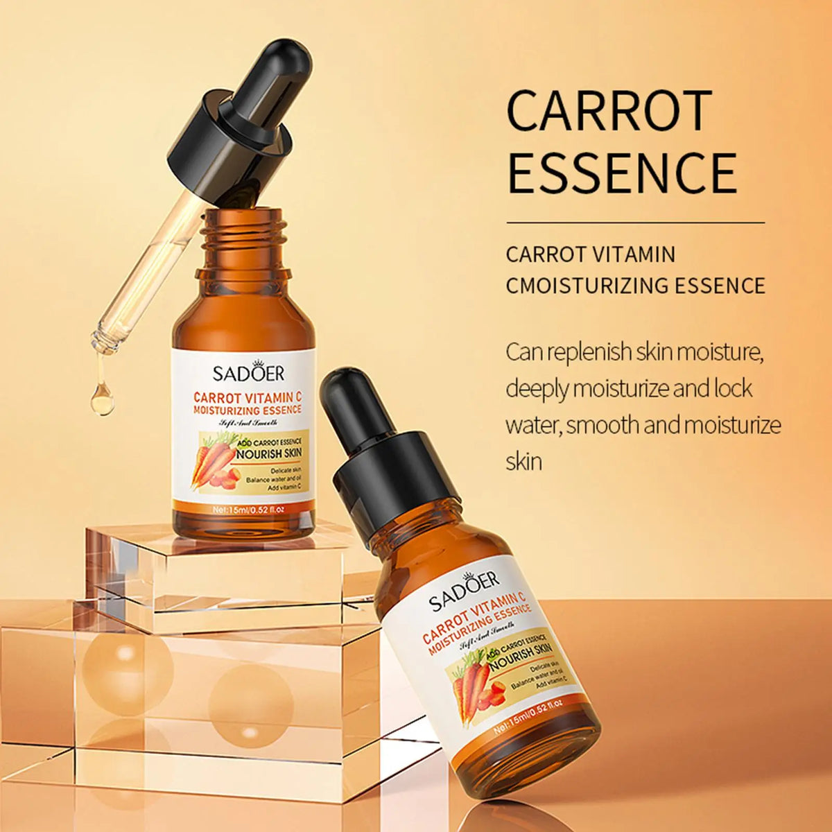 Sérum Visage Aloe Vera & Vitamine C — Hydratant, Éclat & Anti-Âge