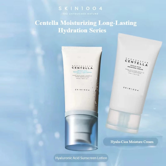 SKIN1004 Coffret Centella Hyalu-Cica – Crème Hydratante 75ml & Crème Solaire SPF50+ PA++++