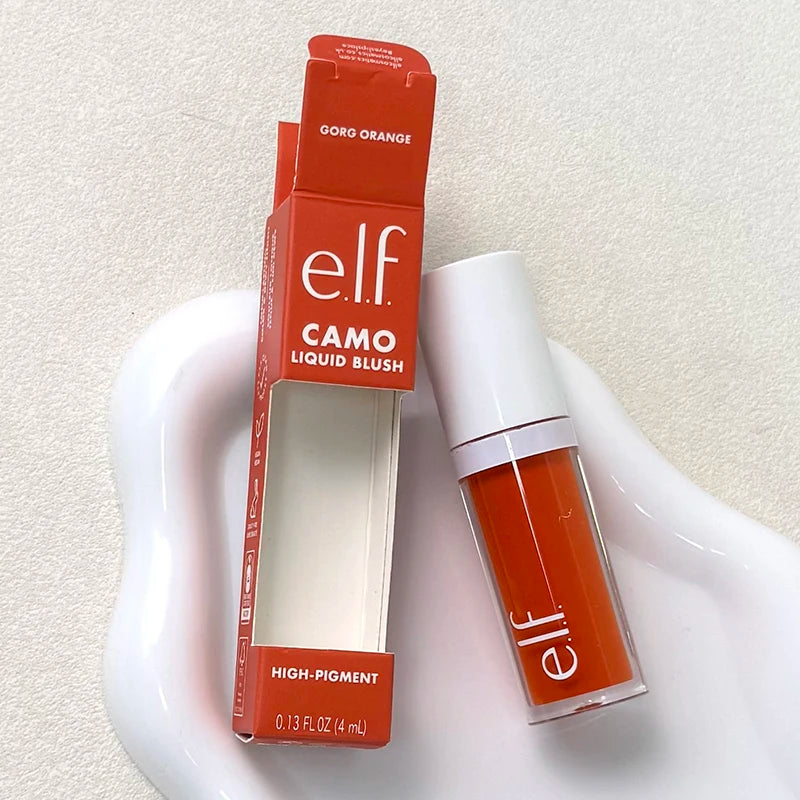Elf Makeup Base Gel Primer 24ml Lasting Moisturizing Hydrating Lightweight Makeup CHEEKY LYCHEE Liquid Blusher Facial Cosmetics