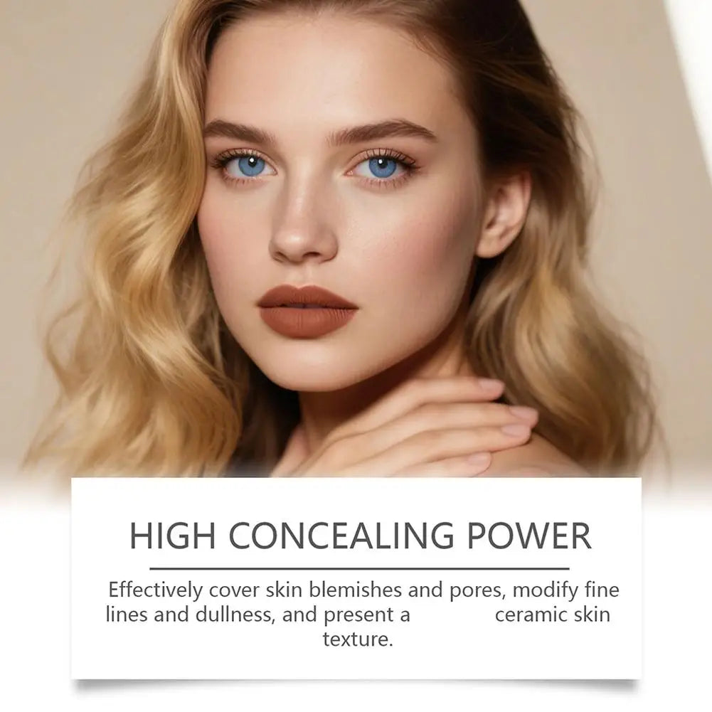 Glow Foundation Mushroom Head Air Cushion CC BB Cream Full Coverage Makeup Foundation Long Lasting Hydrating Even Skin Tone