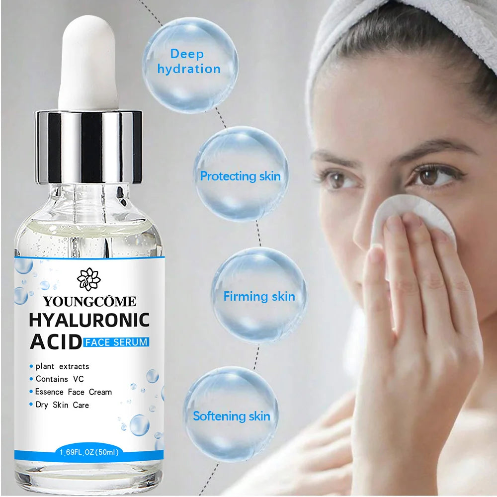 Essence Visage à l'Acide Hyaluronique – Hydratation Profonde & Soin Coréen