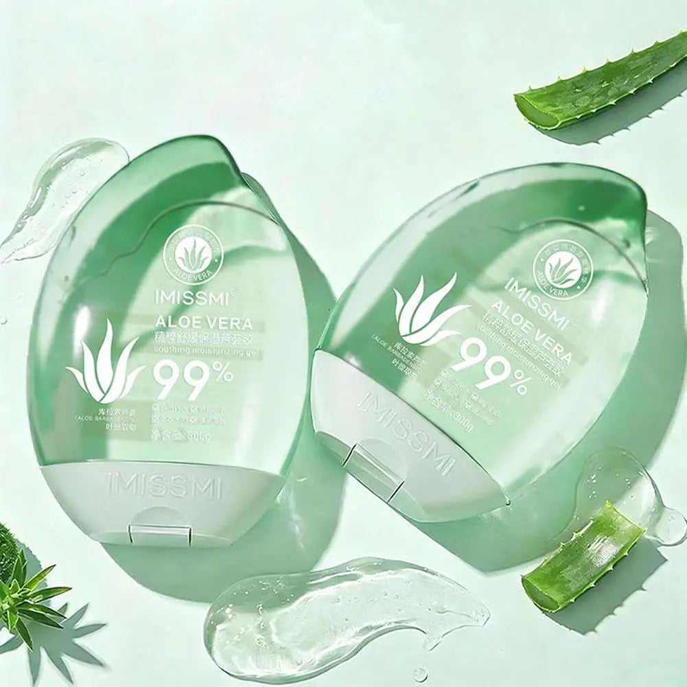 Gel Apaisant à l'Aloe Vera 99% – Hydratant, Réparateur & Anti-Coup de Soleil (300g)