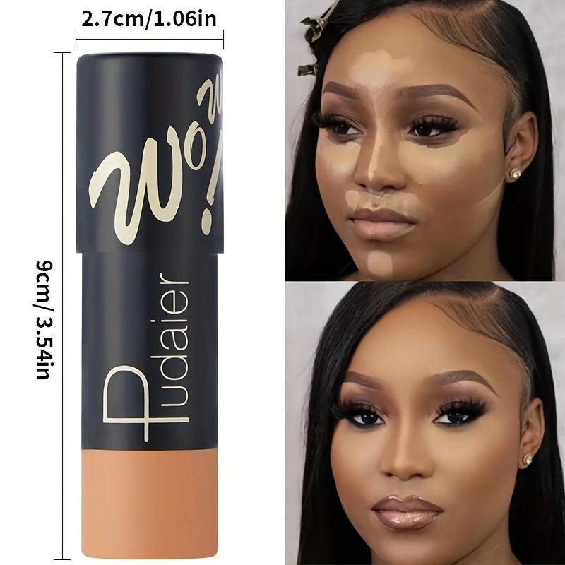 Stick 2-en-1 Fond de Teint & Correcteur – Waterproof, Couvrance Totale & Longue Tenue